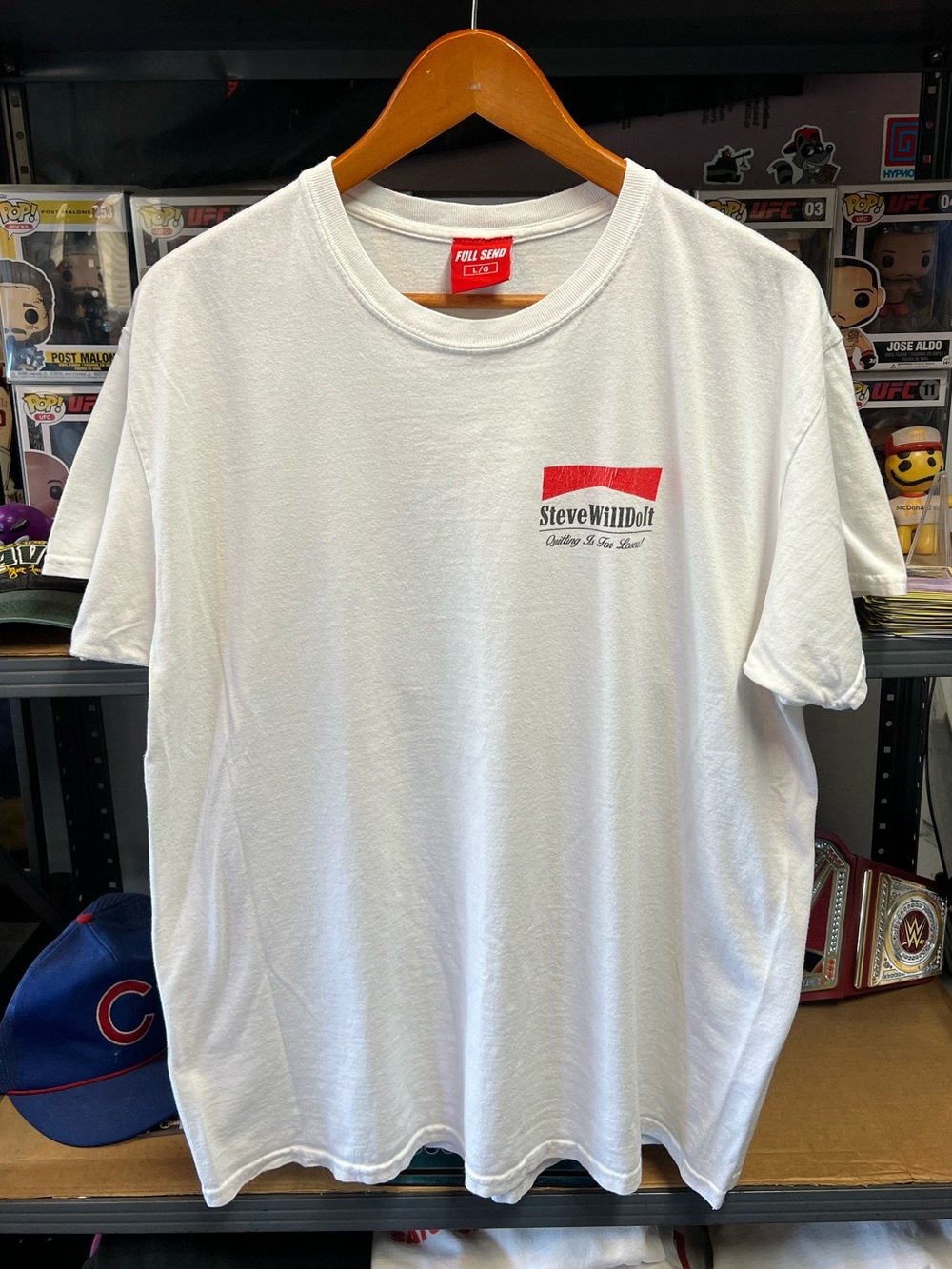Nelk Boys Full Send Steve Will Do It Quitting Is For Losers Happy Dad Tee